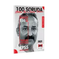 Yargı 2024 KPSS 5Yüz 100 Soruda Tamamı Çözümlü Atatürk İlke ve İnkılap Tarihinin Gerçek 100ü