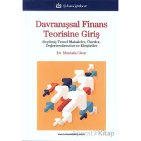 Davranışsal Finans Teorisine Giriş - Mustafa Okur - Türkmen Kitabevi