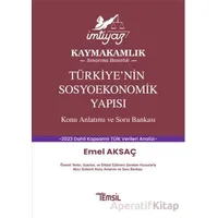 İmtiyaz Türkiyenin Sosyoekonomik Yapısı Konu Anlatımı ve Soru Bankası - Emel Aksaç - Temsil Kitap