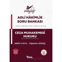 İmtiyaz Ceza Muhakemesi Hukuku Soru Bankası - Alperen Akbaş - Temsil Kitap