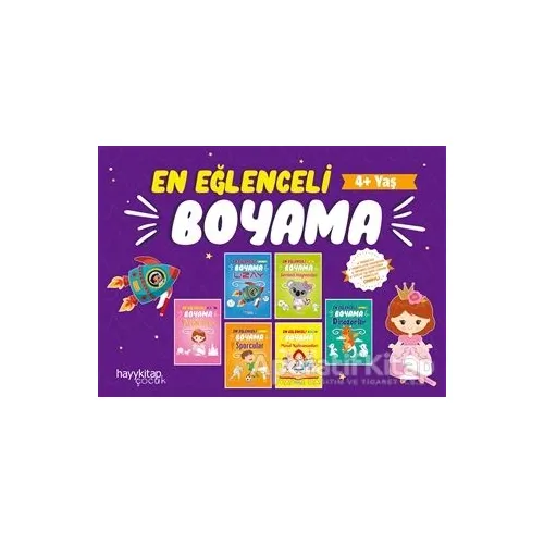 En Eğlenceli Boyama 6’lı Set - Canan Öztürk - Hayykitap